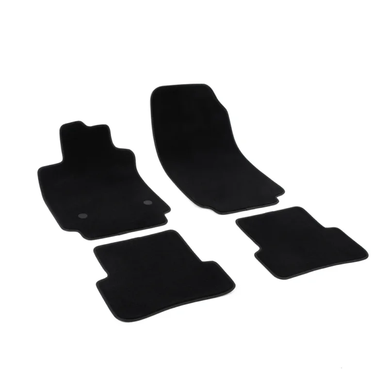 Expediere rapidă Covorase auto mocheta (negru) Renault Clio IV, an fabricatie 10.2012 - 08.2019, caroserie hatchback | M400204