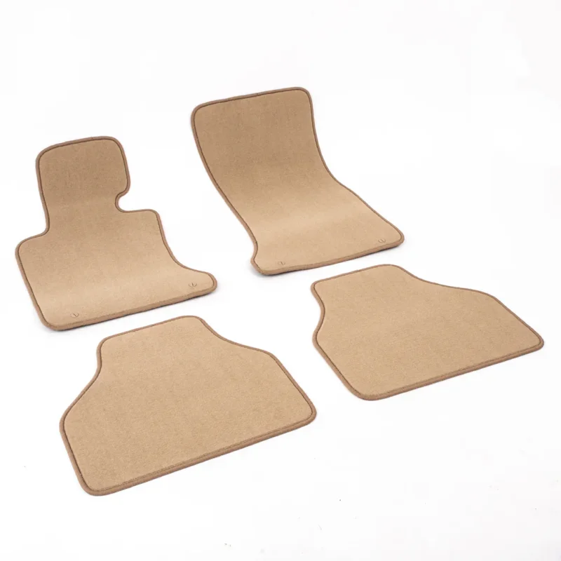 Preț redus Covorase auto mocheta (bej) BMW Seria 7 E65, an fabricatie 09.2001 - 2008, caroserie sedan | M040765BEJ