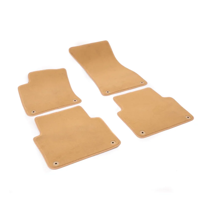 Plată securizată Covorase auto mocheta (bej) Audi A8 D3, an fabricatie 11.2002 - 2009, caroserie sedan | M030803BEJ