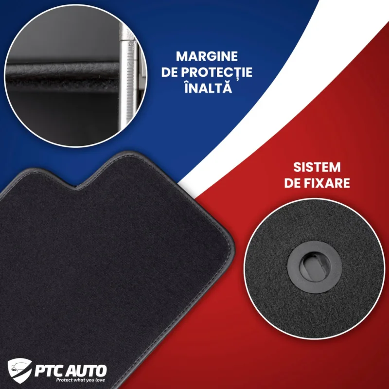 Plată securizată Covorase auto mocheta (bej) Toyota Land Cruiser J150 Prado, an fabricatie 11.2009 - 05.2024, caroserie suv | M4912150BEJ