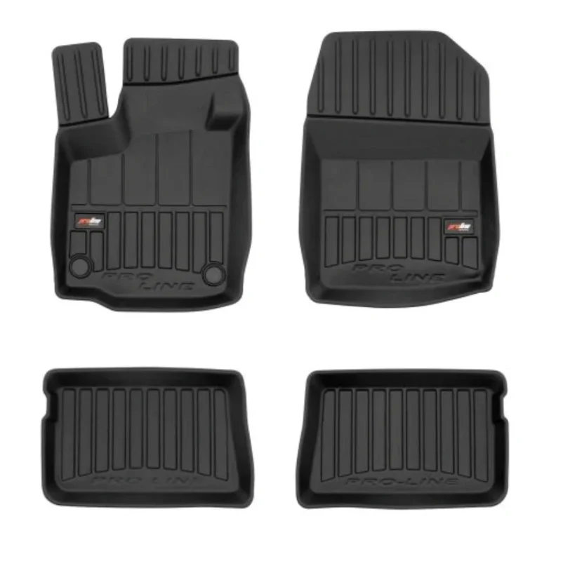 Reducere extra Covorase auto tip tavita Renault Twingo II, an fabricatie 06.2007 - 07.2014, caroserie hatchback | 3D426467