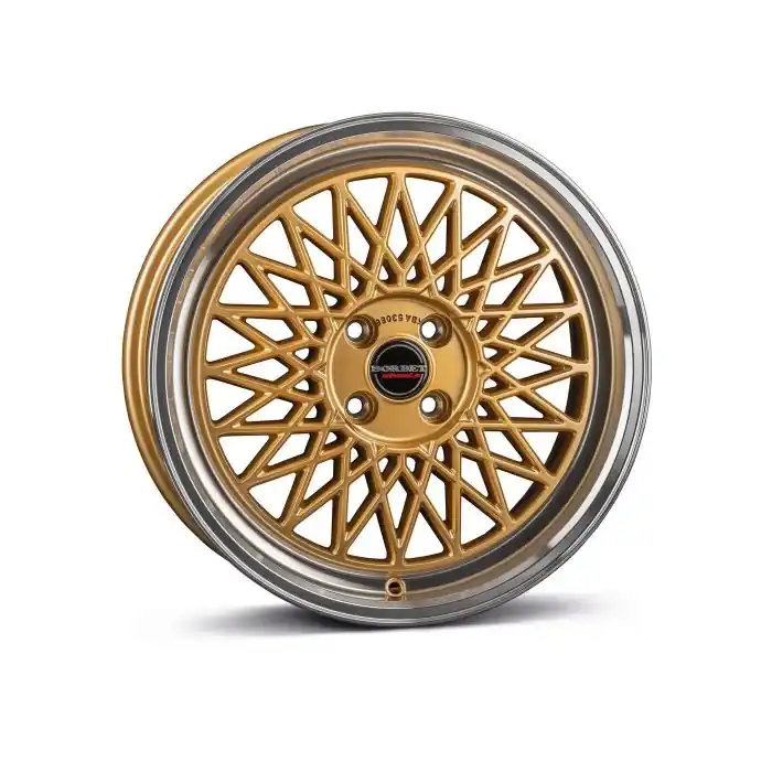 Jante aliaj BORBET B GOLD RIM POLISHED 8X17 5X112 CB:66.5 ET:45 Discount
