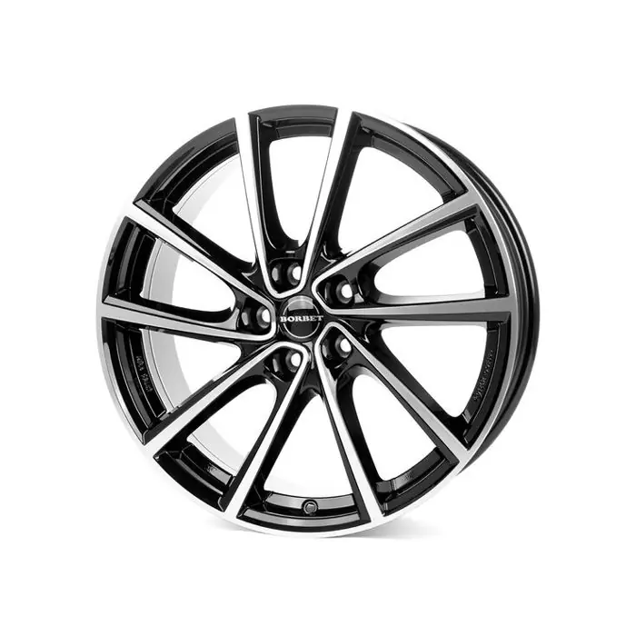 Jante aliaj BORBET V BLACK POLISHED GLOSSY 7X19 5X112 CB:66.5 ET:34 Ofertă de sezon