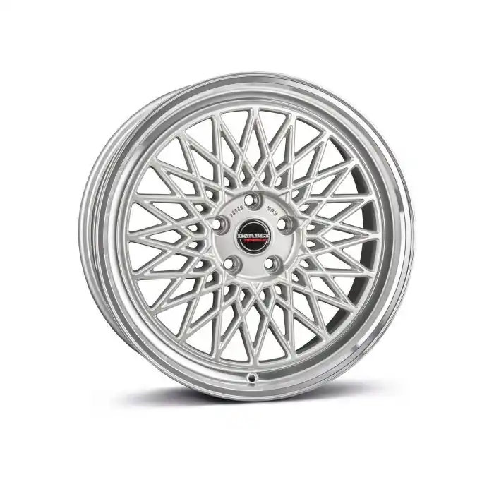Jante aliaj BORBET B SILVER RIM POLISHED 8X18 5X112 CB:66.5 ET:45 Ieftin
