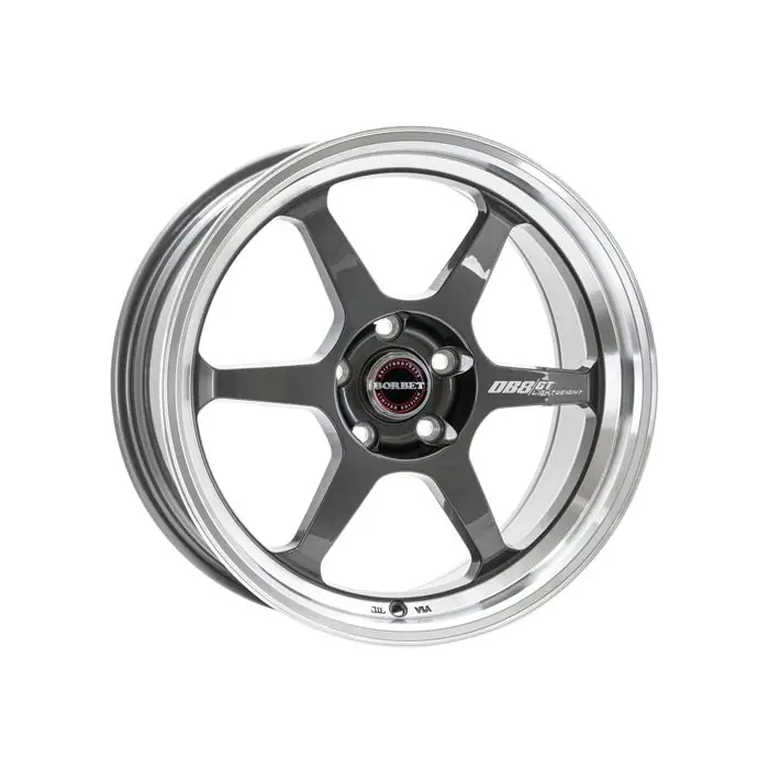 Jante aliaj BORBET DB8GT GRAPHITE RIM POLISHED 9.5X18 5X100 CB:64.1 ET:30 Reducere extra
