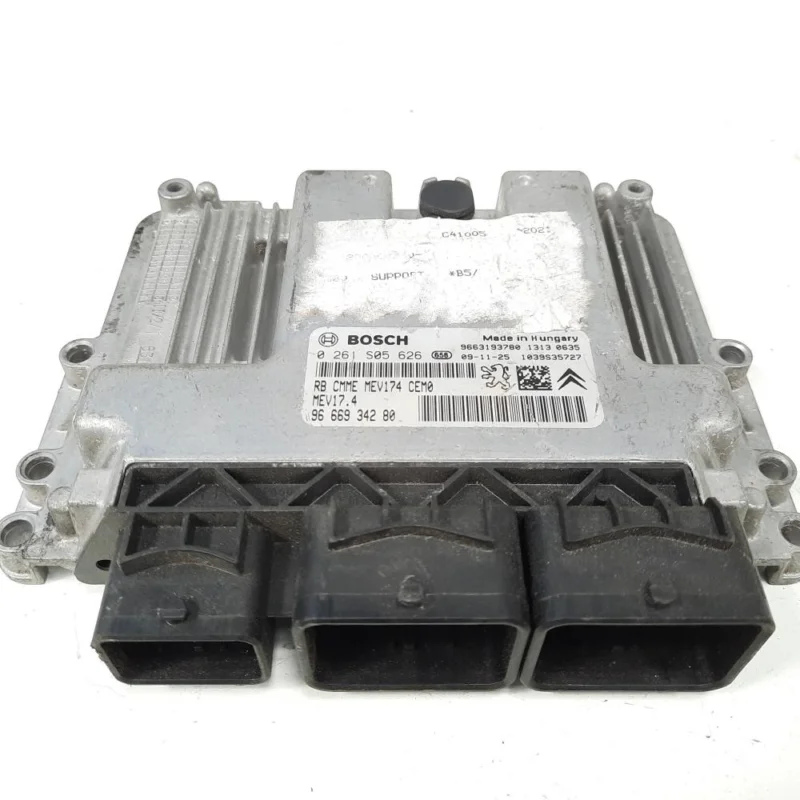 Calculator motor, cod 9663193780, 0261S05626, Citroen C3 (I), 1.6 benz, NFU (idi:538650) Comandă acum