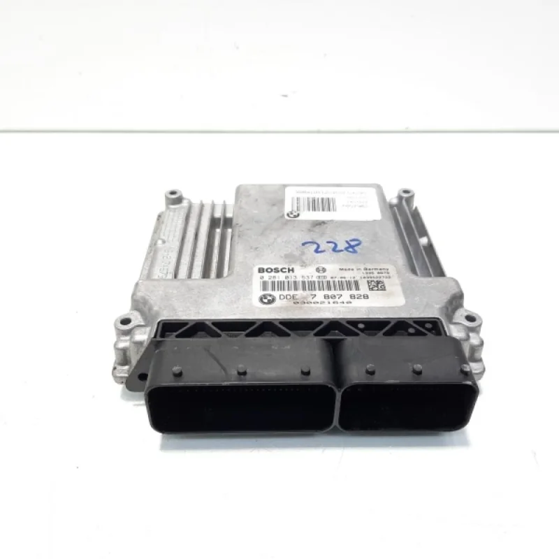 Calculator motor ECU, cod 7807828, 0281013537, Bmw 1 Coupe (E82), 2.0 diesel, N47D20A (idi:560435) Calitate înaltă