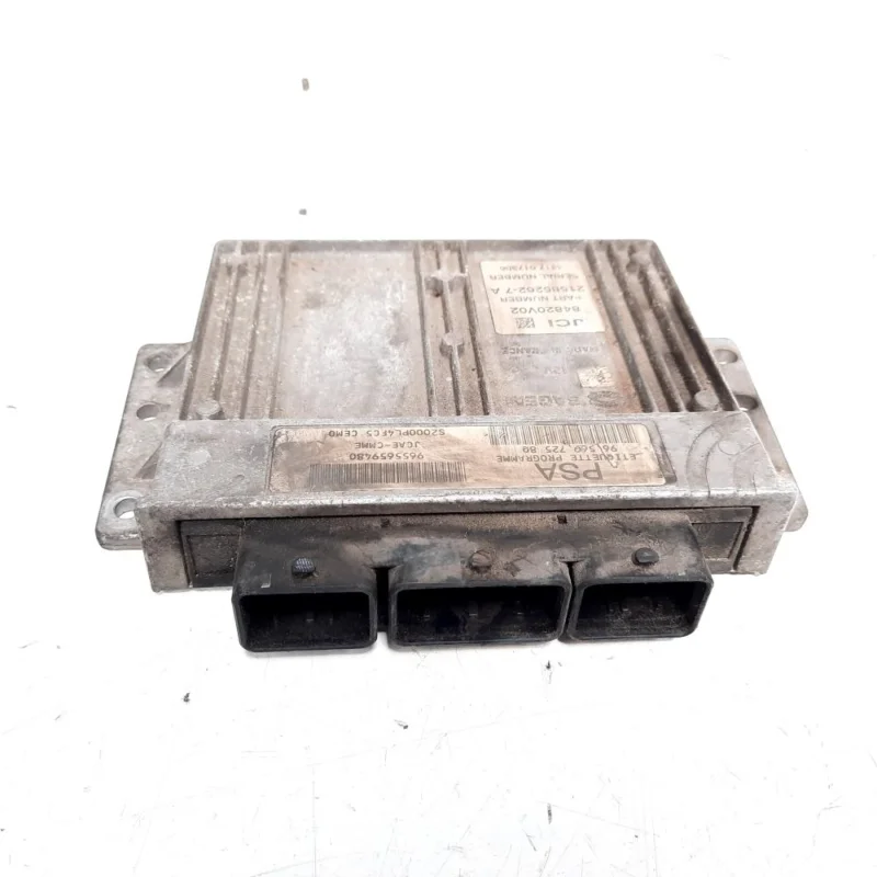 Calculator motor, cod 9656972580, 9655659480, Peugeot 206 Van, 1.4 benz, KFV (idi:538504) Promoție