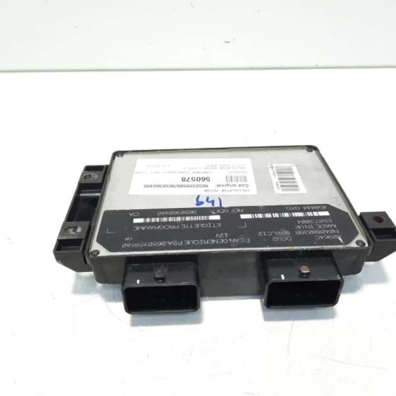 Disponibil imediat Calculator motor ECU, cod 9650359580, 9650360480, Peugeot 306, 1.9 diesel, WJY (idi:560578)