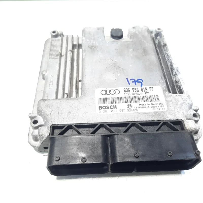 Reducere Calculator motor ECU, cod 03G906016FF, 0281011905, Skoda Superb II (3T4), 2.0 TDI, BKD (idi:560730)