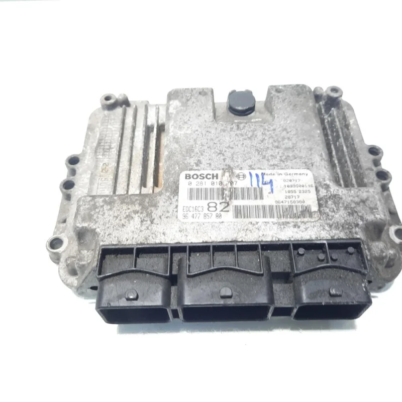 Calculator motor ECU, cod 9647785780, 0281010707, Citroen Xsara Van, 1.4 HDI, 8HX (idi:560733) Cel mai bun preț