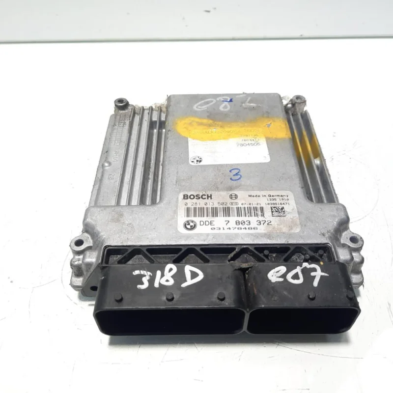 Super ofertă Calculator motor ECU, cod 7803372, 0281013502, Bmw 1 Cabriolet (E88), 2.0 diesel. N47D20A (idi:560707)