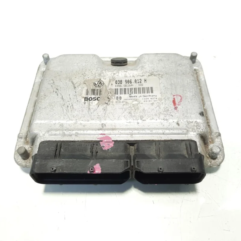 Cel mai vândut Calculator motor ECU, cod 038906012H, 0281010129, Skoda Octavia 1 (1U2), 1.9 TDI, ALH (id:557893)