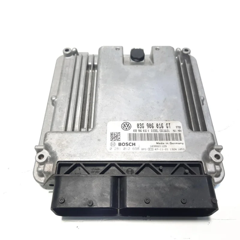Transport gratuit Calculator motor, cod 03G906016GT, 0281012698, Skoda Superb I (3U4), 2.0 TDI, BSS (id:552884)