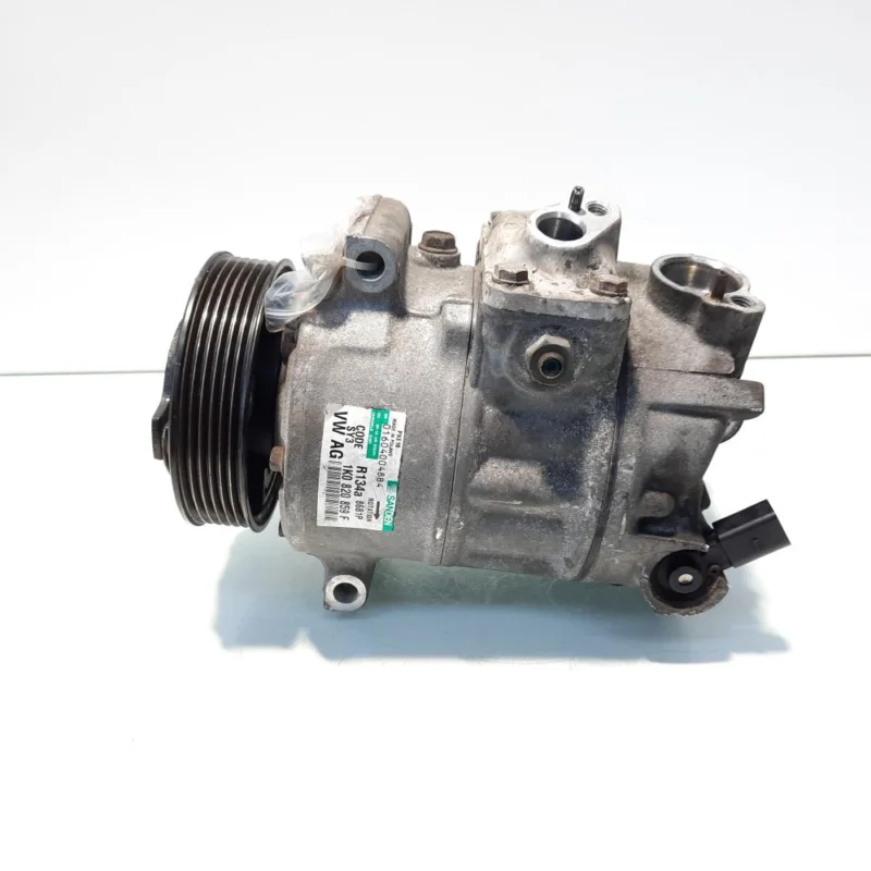 Retur ușor Compresor clima, cod 1K0820859F, VW Passat (3C2), 2.0 TDI, BMR (id:553279)