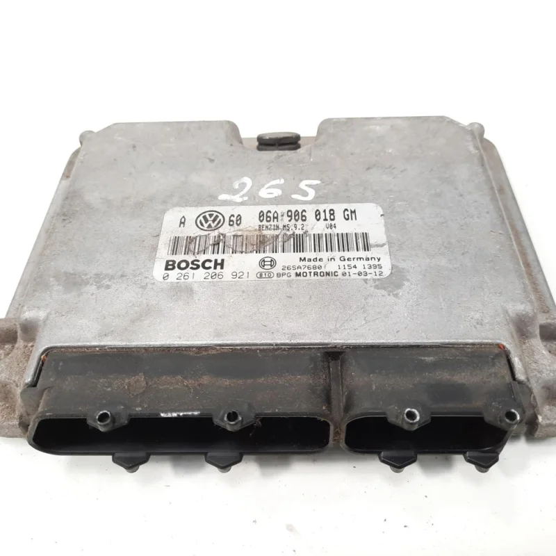Calculator motor, cod 06A906018GM, 0261206921, VW Bora Combi (1J6), 2.0 benz, AQY (idi:549911) Doar azi