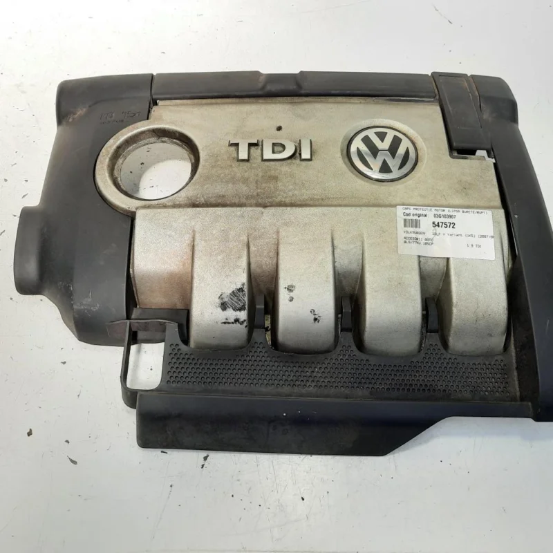 Capac protectie motor, cod 03G103907, VW Golf 5 (1K1), 1.9 TDI, BLS (idi:547572) Cumpără acum