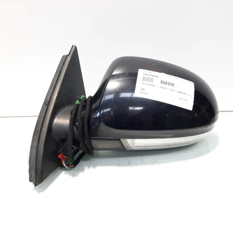 Cumpără online Oglinda electrica stanga cu semnalizare, VW Passat (3C2), vol pe stg, 6 fire (id:552372)