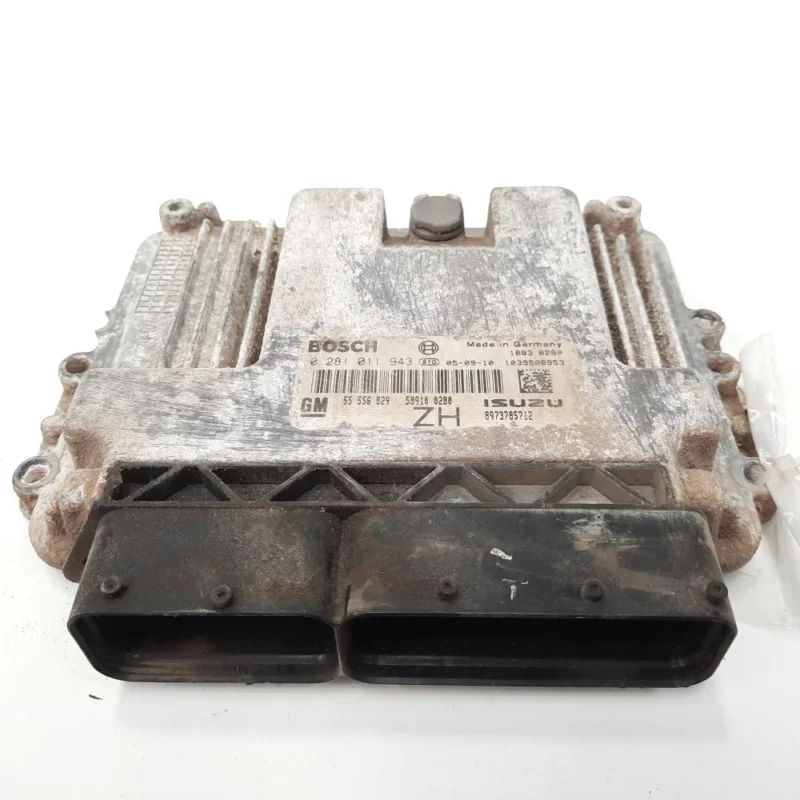 Calculator motor, cod GM55556829, 0281011943, Opel Astra H Twin Top, 1.7 CDTI, Z17DTL (idi:549897) Promoție