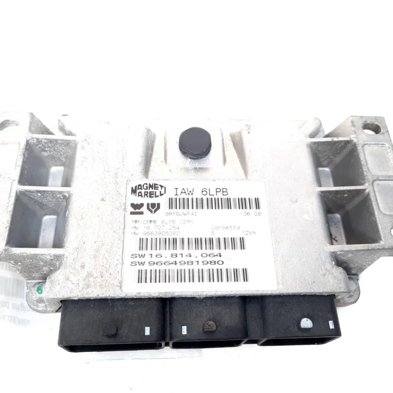 Cel mai vândut Calculator motor, cod 9663805380, 9664981980, Peugeot 307 CC (3B), 2.0 benz, RFJ (idi:549742)