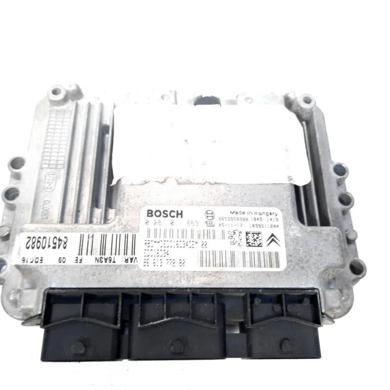Bestseller Calculator motor, cod 9661377280, 0281011863, Citroen C4 (I) coupe, 1.6 HDI, 9HX (idi:549727)