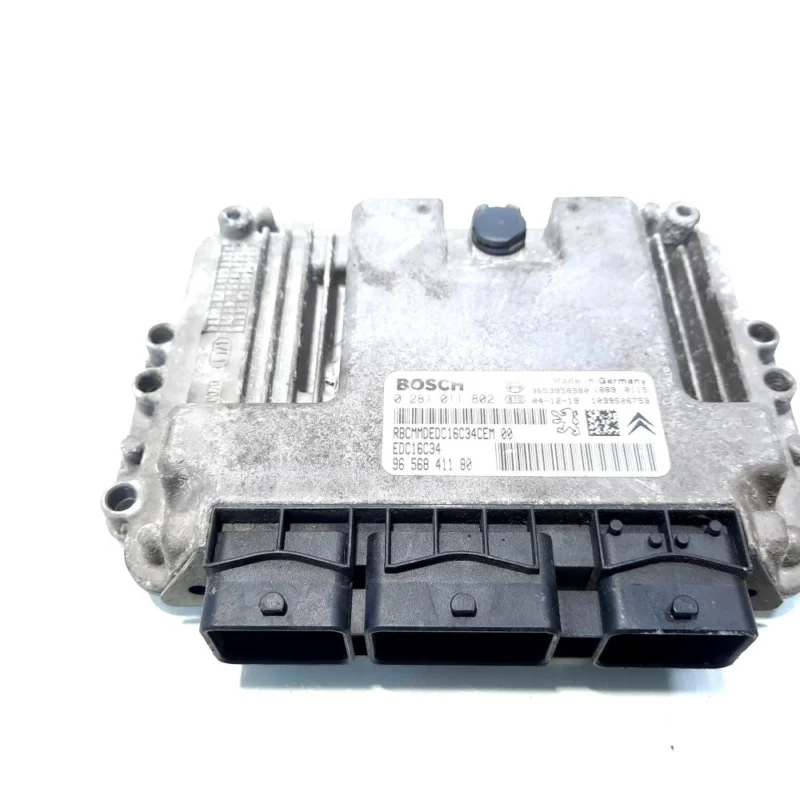 Preț redus Calculator motor ECU, cod 9656841180, 0281011802, Peugeot 307 CC (3B), 1.6 HDI, 9HX (idi:549699)