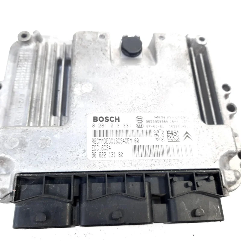 Calculator motor, cod 9653958980, 0281013331, Citroen C4 (I) coupe, 1.6 HDI, 9HZ (idi:550023) Mai ieftin