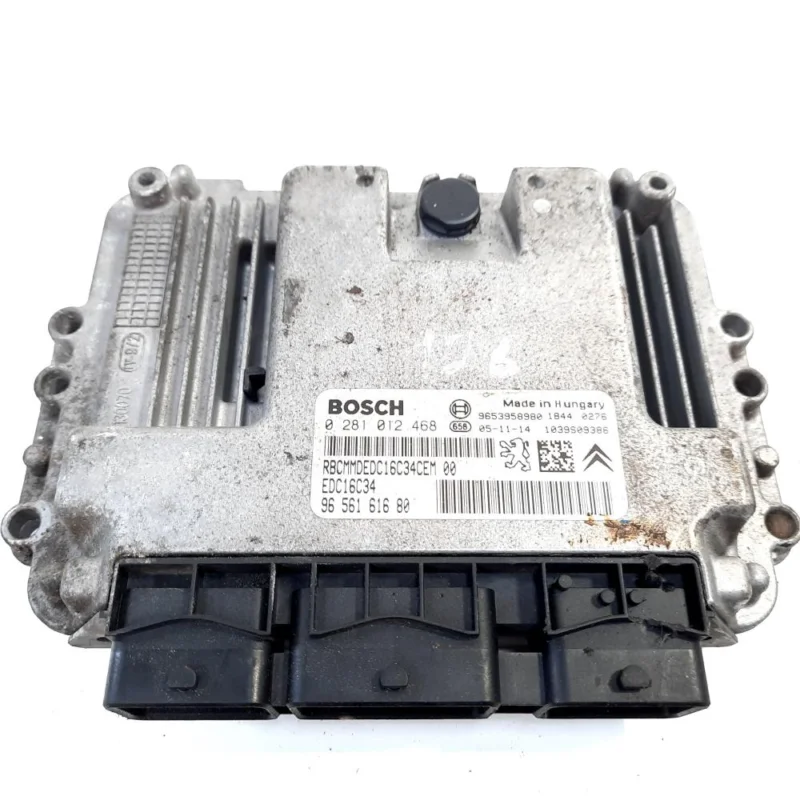 Calculator motor, cod 9653958980, 0281012468, Citroen C3 Picasso, 1.6 HDI, 9HX (idi:550086) Cel mai bun preț