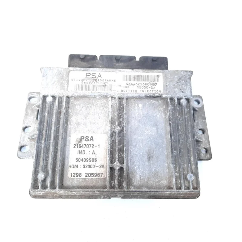 Calculator motor, cod 9644235680, 9644625680, Citroen C2 (JM), 1.4 benz, KFV (idi:549755) Preferatul clienților