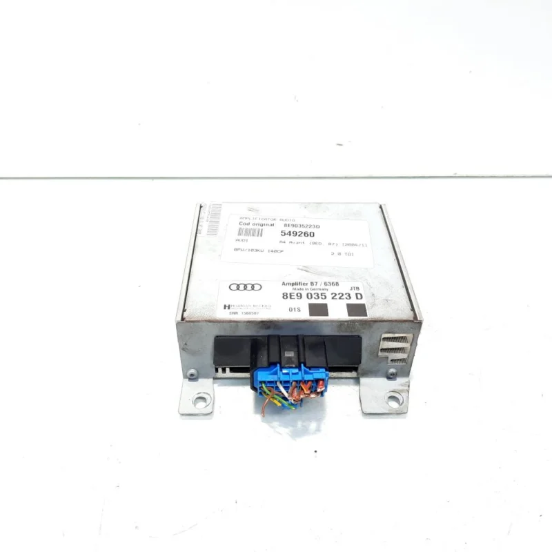 Amplificator audio, cod 8E9035223D, Audi A4 Avant (8E5, B6) (idi:549260) Super ofertă