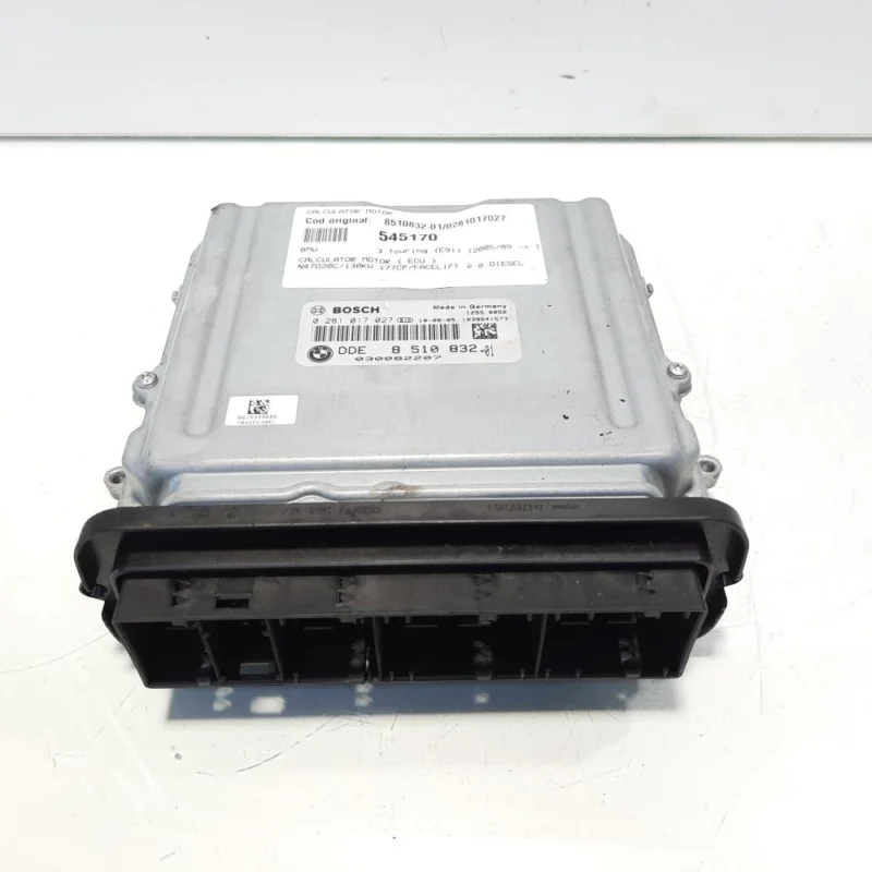 Calculator motor, cod 8510832-01, 0281017027, Bmw 3 (E90), 2.0 diesel, N47D20C (idi:545170) Preferatul clienților