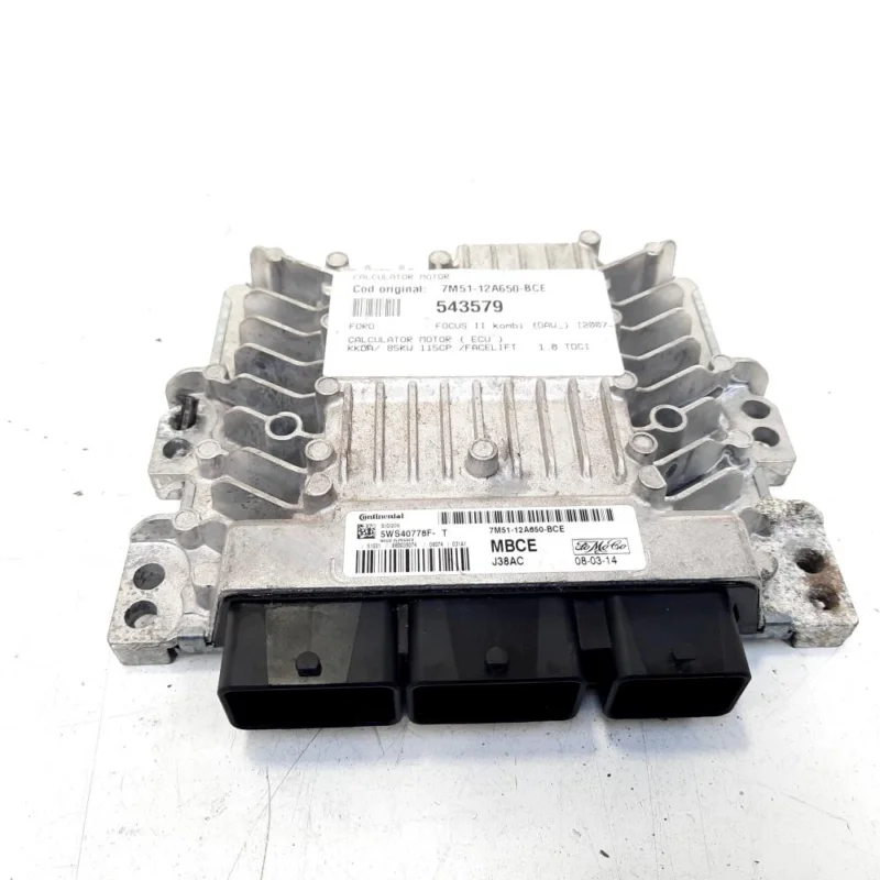 Premium Calculator motor, cod 7M51-12A650-BCE, Ford Focus 2 Sedan (DA), 1.8 TDCI, KKDA (idi:543579)