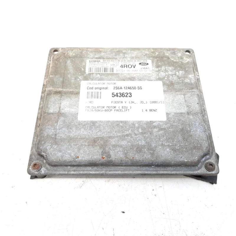 Doar azi Calculator motor, cod 2S6A-12A650-SG, Ford Fusion (JU), 1.4 benz, FXJA (idi:543623)