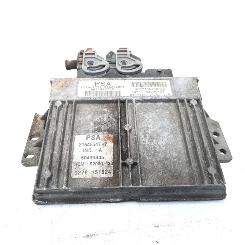 Calculator motor, cod 9637706180, Peugeot 207 SW, 1.4 benz, KFW (idi:543590) Discount