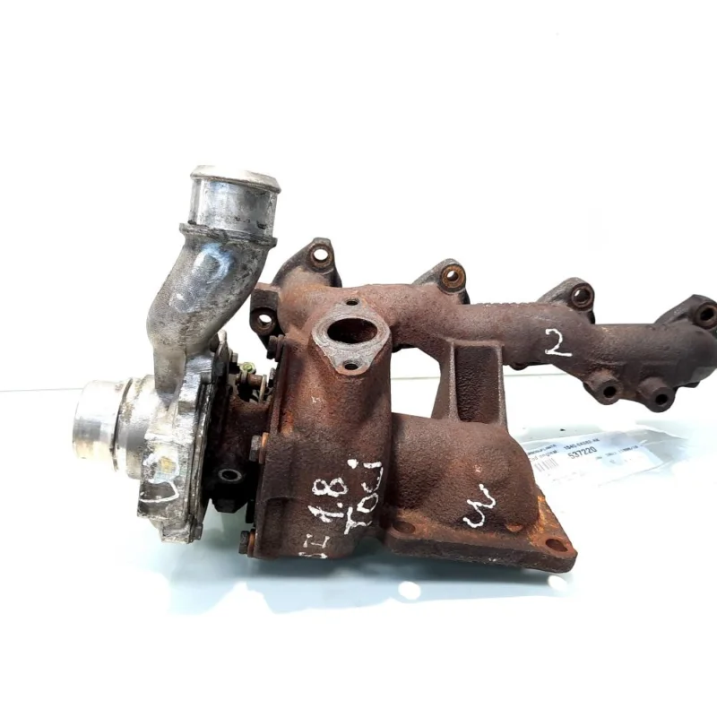 Turbosuflanta, cod 1S4Q-6K682-AK, Ford Focus 1 Sedan, 1.8 TDCI, FFDA (pr:110747) Preț redus