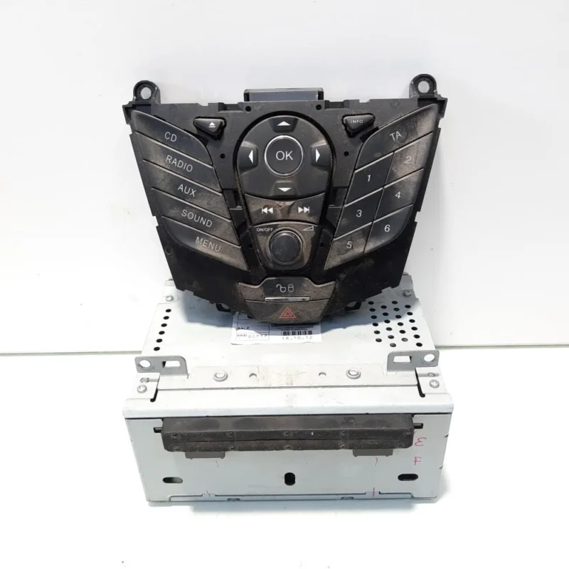Radio CD cu butoane comenzi, cod BM5T-18C815-DK, AM5T-18K811-AD,Ford Focus 3 (idi:541566) Plată securizată