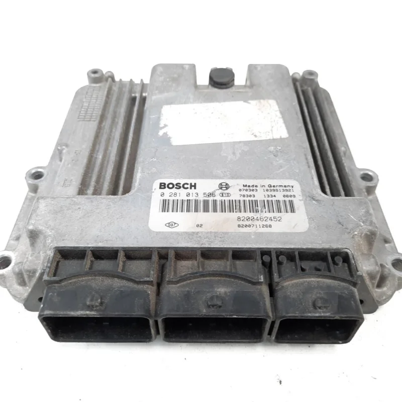 Calculator motor, cod 8200462452, 0281013506, Renault Scenic 2, 2.0 CDI, M9R721 (id:538636) Preț mic