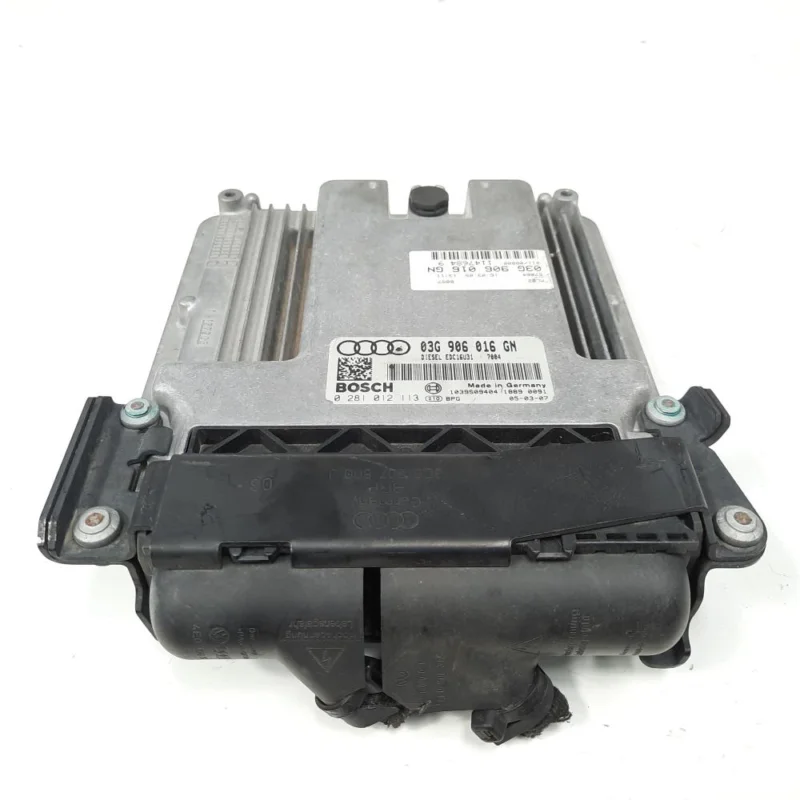 Calculator motor, cod 03G906016GN, 0281012113, Audi A4 (8EC, B7) 2.0 TDI, BLB (id:538580) Reducere extra