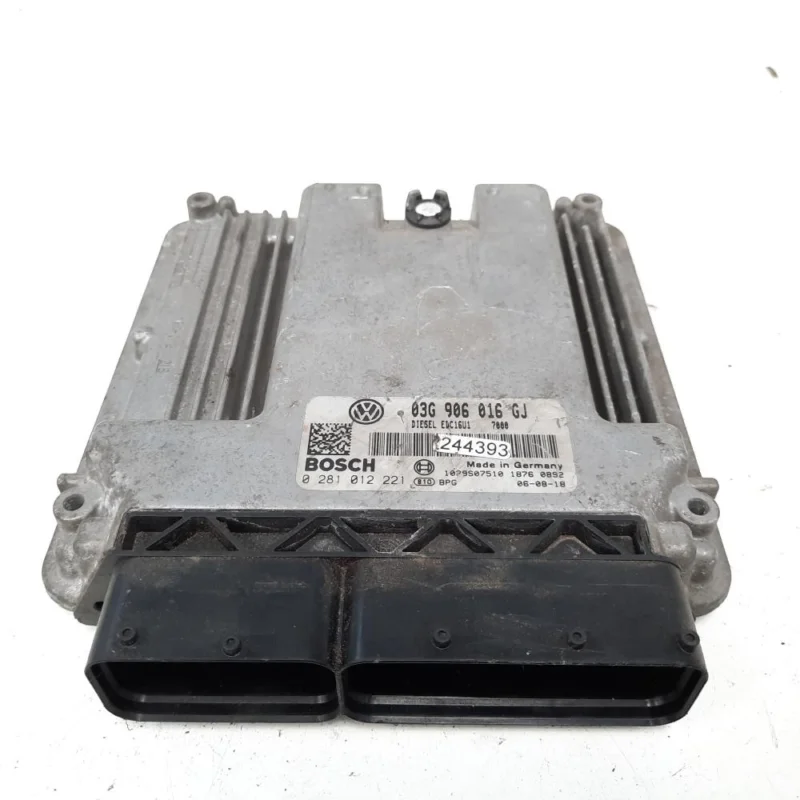 Calculator motor, cod 03G906016GJ, 0281012221, VW Golf 5 (1K1), 2.0 SDI, BDK (id:538436) Cumpără acum