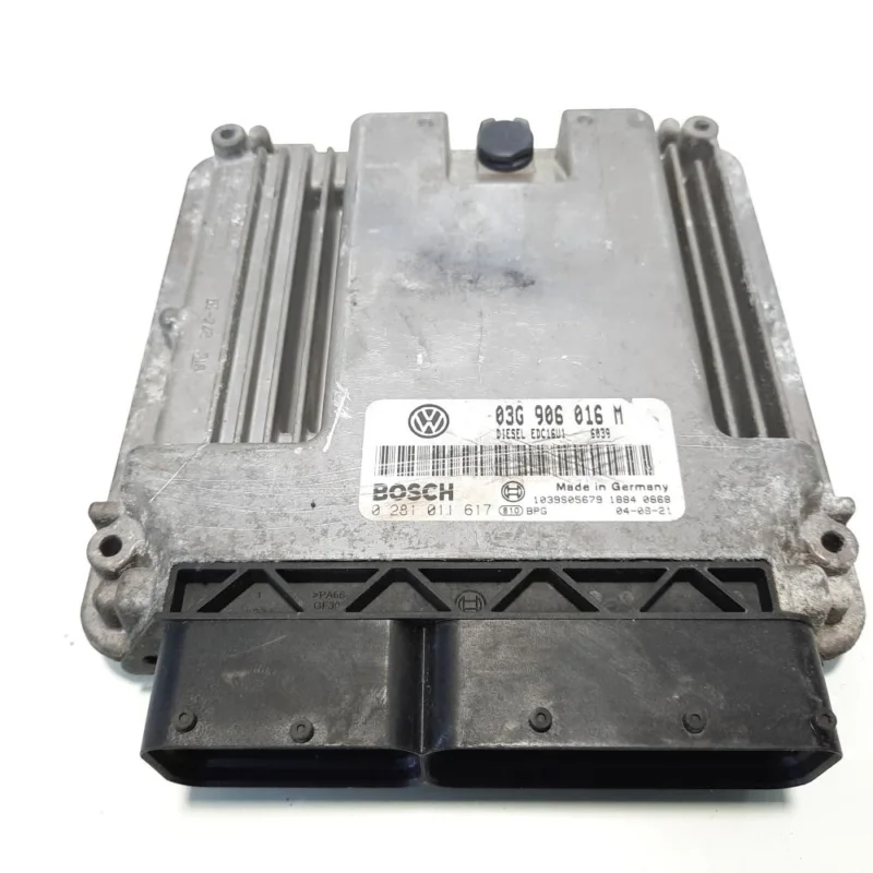 Calculator motor, cod 03G906016M, 0281011617, VW Golf 5 (1K1), 2.0 SDI, BDK (id:535398) Ofertă de sezon