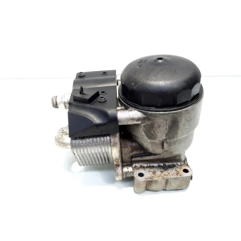 Premium Carcasa filtru ulei cu racitor, cod 7505203, Bmw 3 (E46) 2.0 benz, N42B20A (id:533377)
