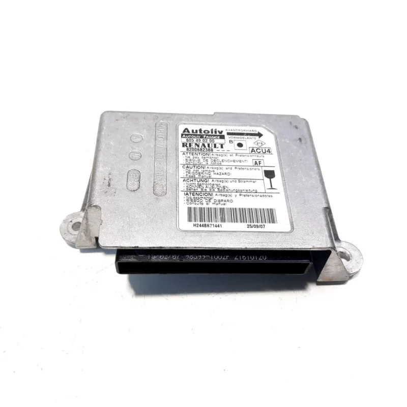 Calculator airbag, cod 8200682388, Renault Megane 2 (idi:531240) Reducere specială