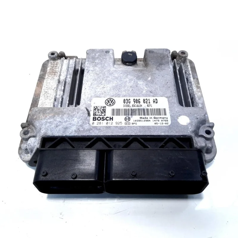 Calculator motor, cod 03G906021AD, 0281012925, VW Passat Variant (3C5), 2.0 TDI, BMP (id:526823) Disponibil imediat