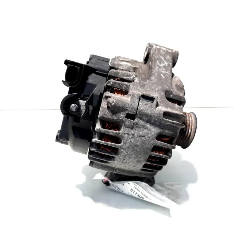 Alternator 120A, cod 7G9N-10300-CC, Ford Fiesta 6, 1.25 benz, SNJA (id:517306) Livrare gratuită