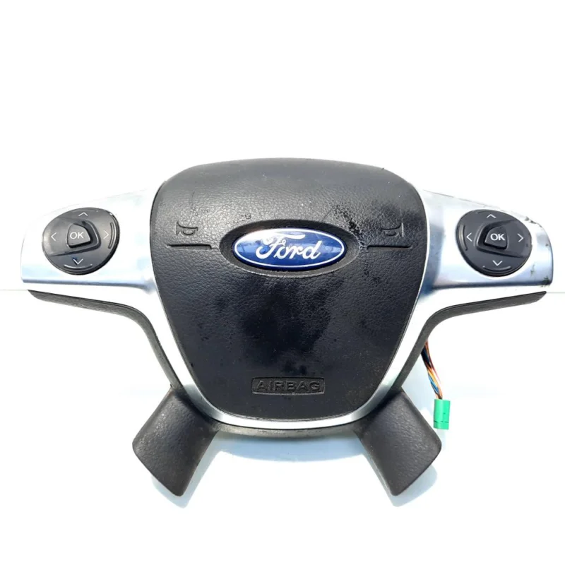 Airbag volan cu comenzi, cod AM51-R042B85-BEW, Ford Focus 3 (id:516260) Ofertă exclusivă