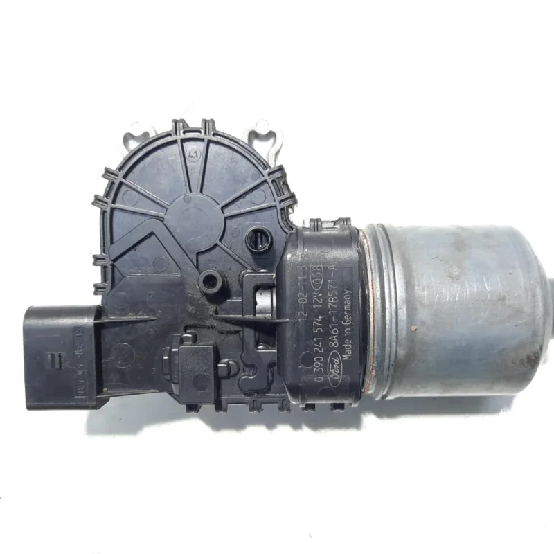 Transport gratuit Motoras stergator fata, cod 8A61-17B571-AB, Ford Fiesta 6, (id:506447)