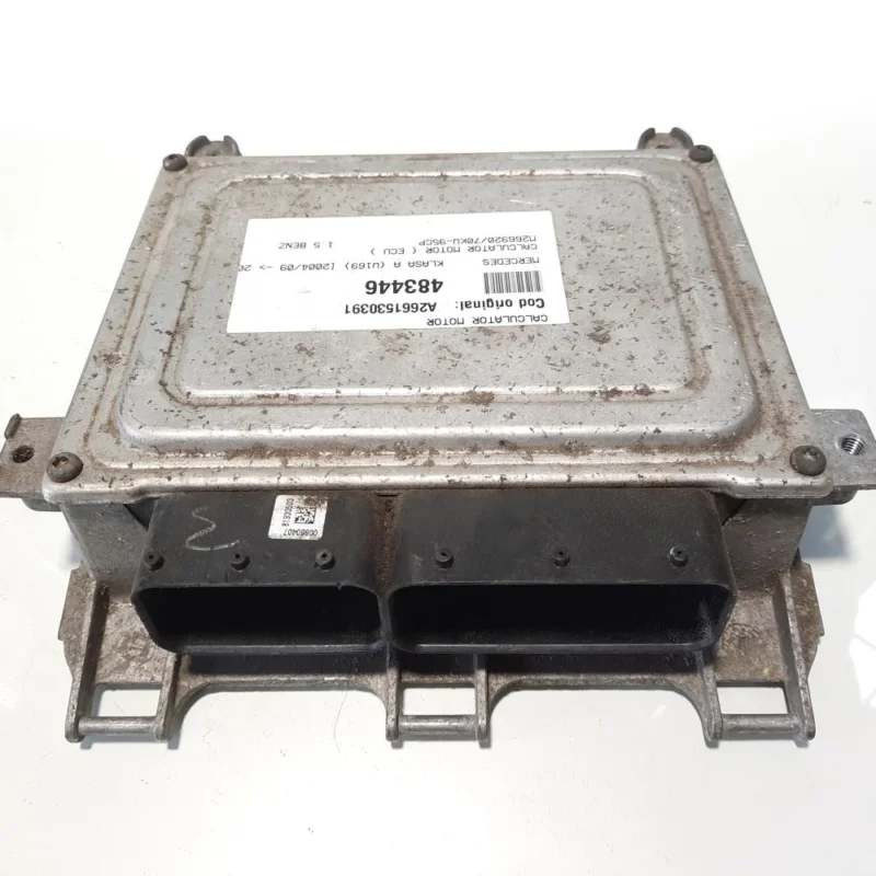 Calculator motor, cod A2661530391, Mercedes Clasa B (W245) 1.5 B, M266920 (idi:483446) Ofertă exclusivă