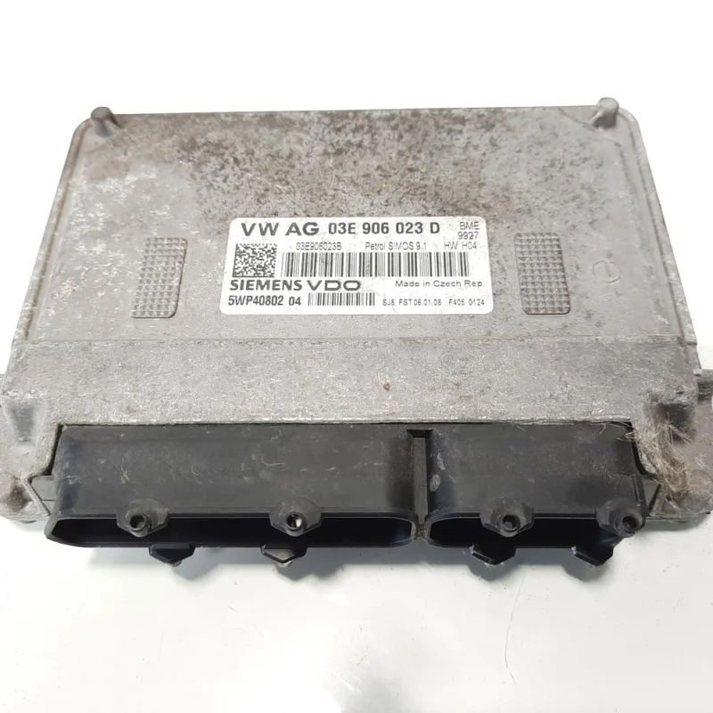 Calculator motor Siemens, cod 03E906023D, Skoda Fabia 1 Sedan (6Y3) 1.2 B, BME (idi:483390) Livrare gratuită