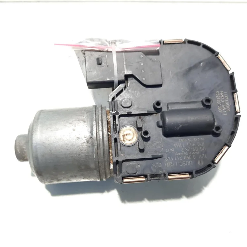 Plată securizată Motoras stergator stanga fata, cod 1P0955119A, Seat Leon (1P1) (id:502271)