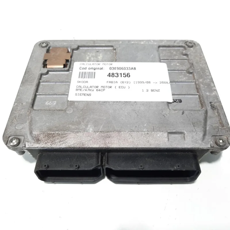 Calculator motor Siemens, cod 03E906033AB, VW, 1.2 benz, BME (idi:483156) Reducere de preț